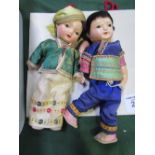 2 Chinese dolls