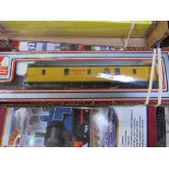 Lima OO GUV bogie parcel van, yellow, catalogue no. 305658