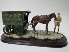 Leonardo Collection 'A Jackson Bakers confectioners Van and Horse' Boxed