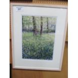 Framed & glazed limited edition print 'Tricklewood' by S Brown, no. 22/75