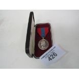 A ERII Imperial Service Medal in original case