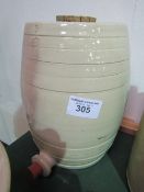 3 gallon ceramic barrel by Doulton & Co