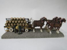 The Clydesdale Collection 'Five Horse Hitch' CL7D10 No 4681