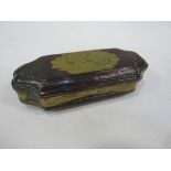 19th century brass & copper snuff box