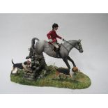 Border Fine Arts 'A Day with the Hounds' limited edition 1222 or 1500 Model B0789 Modeller Anne Wall