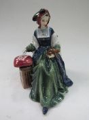 Royal Doulton figurine Catherine of Aragon, limited edition no. 314 HN3233 (1990)