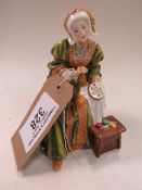 Royal Doulton figurine Anne of Cleeves, limited edition no. 3183 HN3356 (1991)