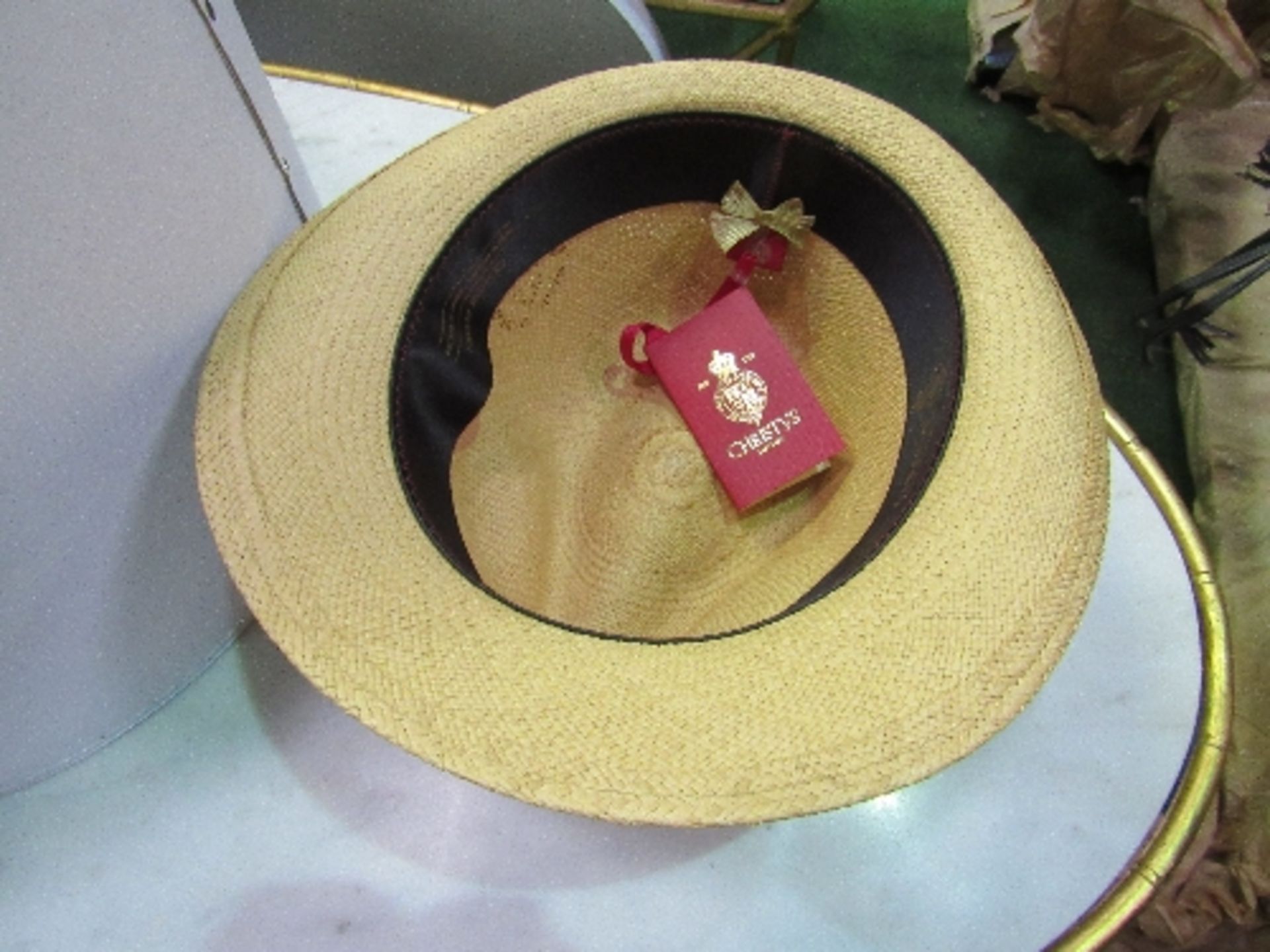 Christy's Panama hat, size 60cms in white hat box - Image 3 of 3