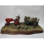 Border Fine Arts 'Cut and Crated' Allis Chalmers Tractor limited edition 723 of 2001 Model B0649