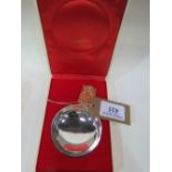 York Minster silver commemorative bowl c/w certificate & case, London 1972