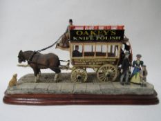 Border Fine Arts 'The London Omnibus' limited edition 67 of 500 Model B0736 Modeller Ray Ayres