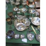 Qty of silver plate & other metal ware