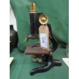 'Service' microscope by W Watson & Son