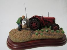 Border Fine Arts 'Tattie Spraying' Tractors Model A5894 With certificate of authenticity and boxed