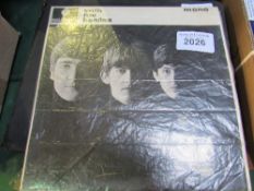 'With The Beatles' mono LP, 1963 and 'Rubber Soul' by The Beatles mono LP and an album of 78rpm