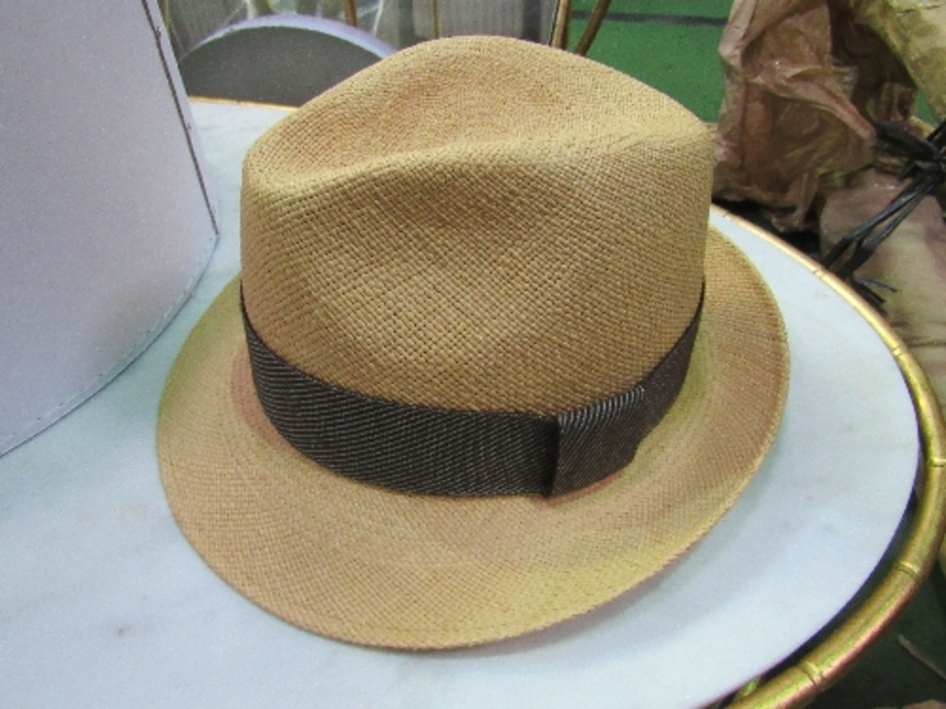 Christy's Panama hat, size 60cms in white hat box - Image 2 of 3