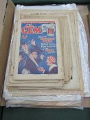 Collection of unusual & collectable comics & magazines including: CEM, Adventure, Lots of Fun, Chums