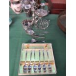 Christofle silver plate cocktail shaker & a qty of other assorted metal ware