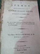 4 early sermons & pamphlets, published in Scotland from 1792 to 1832