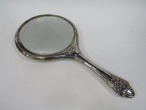 Silver backed hand mirror, 1915 - Image 2 of 3