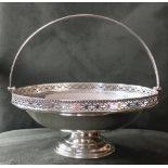 Alexander Clark silver fruit dish, Birmingham hallmarked 1926. A beautiful example in excellent