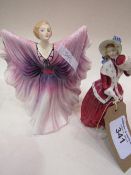 Royal Doulton figurine Isadora HN2938 (1985) & Christmas Morn, HN1992 COPR1946