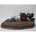 Border Fine Arts 'At the Vintage' Fordson E27N Tractor Model B0517 Modeller Ray Ayres