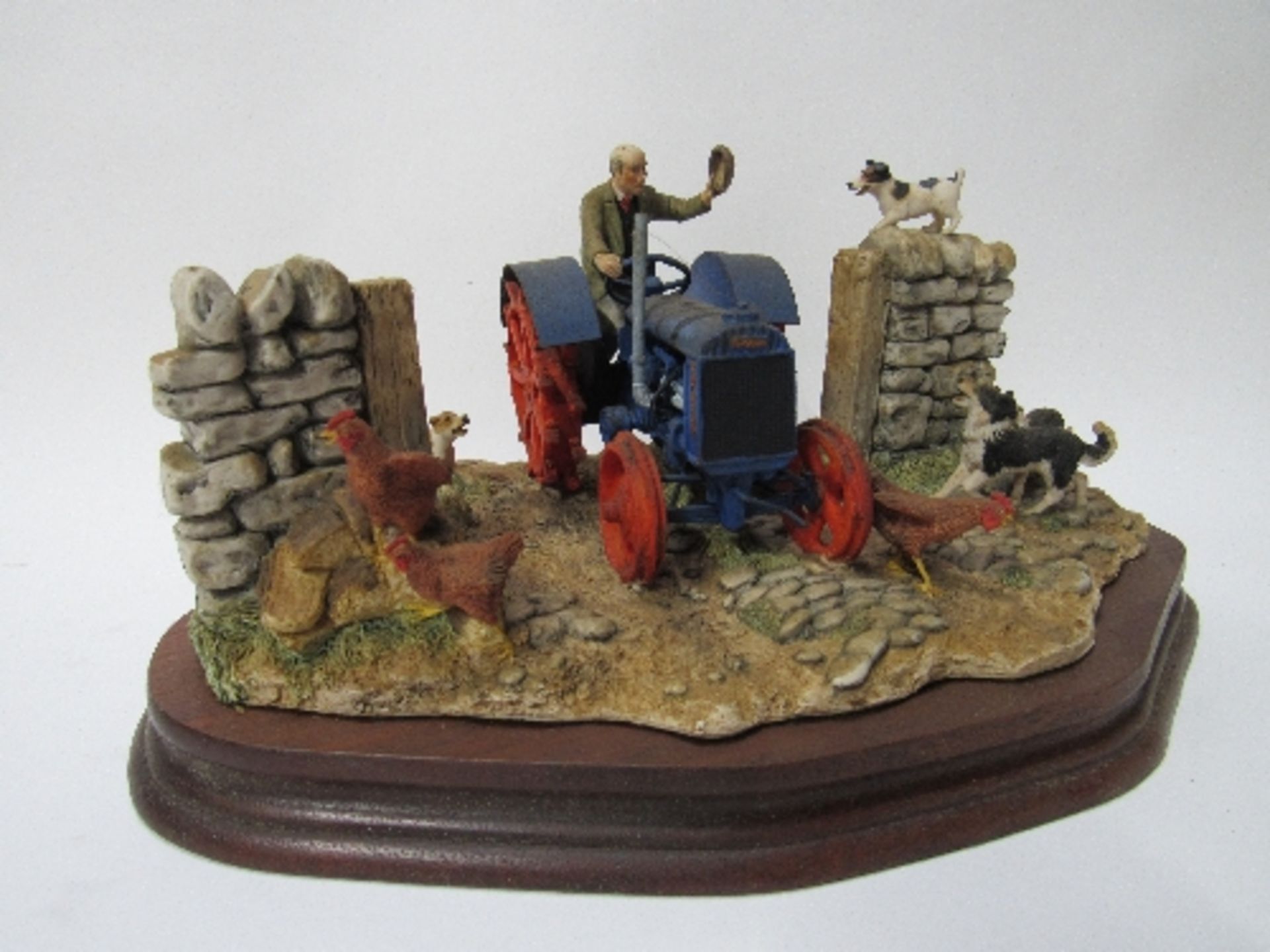 Border Fine Arts 'New Technology Arrives Today' Fordson Tractor limited edition 1209 of 1250 With