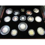 UK premium proof coin set for 2014, boxed case. Price guide £80-100.