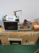 Mamod Meccano SP3 steam engine & box. Price guide £45-60.