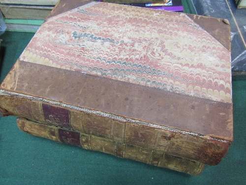 2 volumes of Chronicles of England, France & Spain by Sir John Froissart, 1939. Half leather - Image 2 of 2