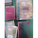 8 Victorian hard back books. Price guide £30-40.