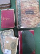 8 Victorian hard back books. Price guide £30-40.