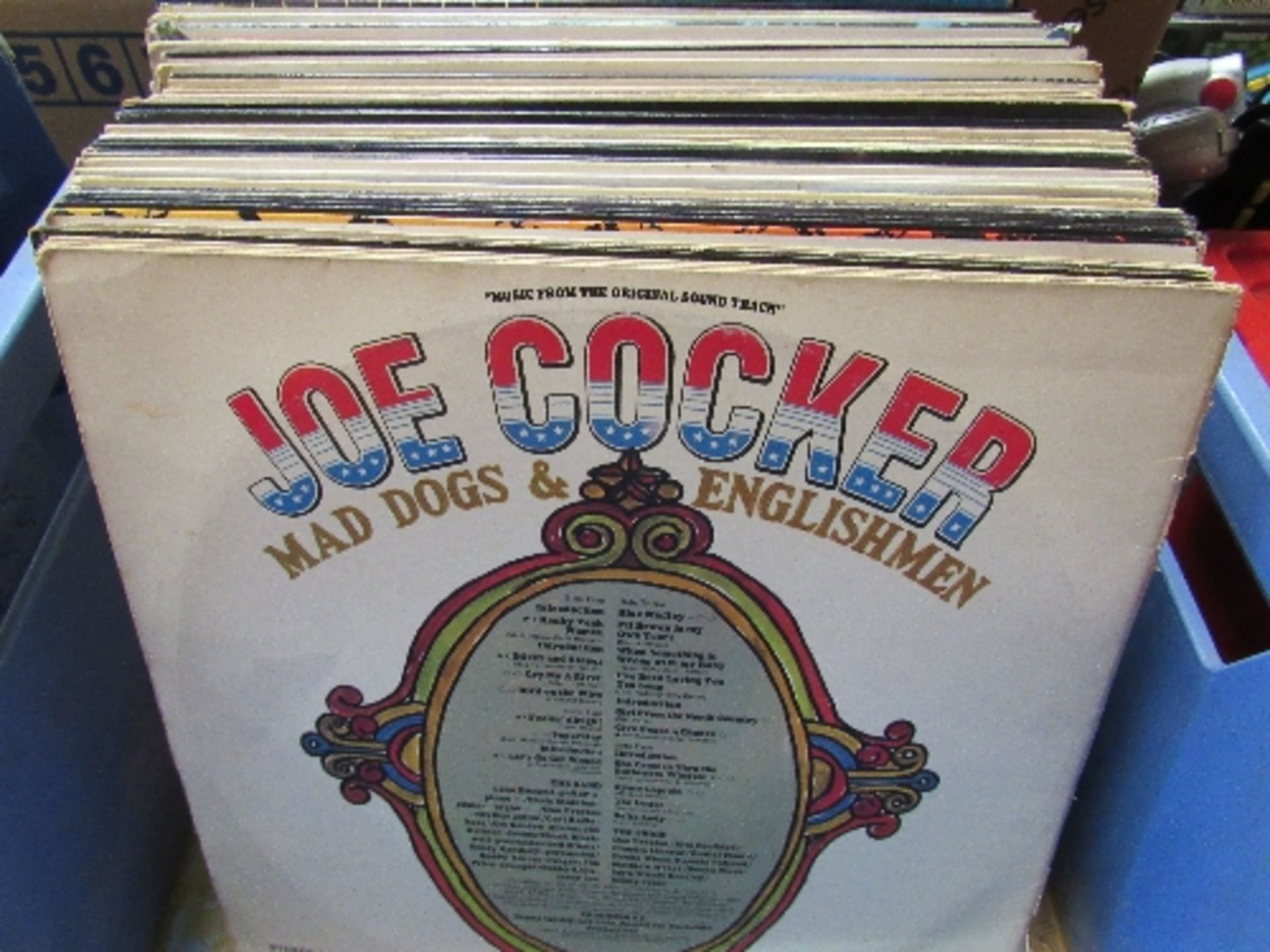 Approx 50x 60's & 70's Lps including Buddy Holly, Elvis, Amen Corner, Beach Boys, Genesis etc. Price