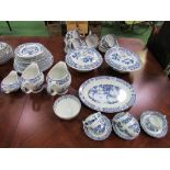 Large qty of Wood & Sons 'Yuan' tableware including tea set. Price guide £80-100.