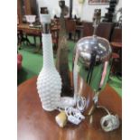 3 assorted table lamps. Price guide £5-10.
