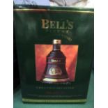 Bells Extra Special Old Scotch Whisky, Christmas 1992, 70cl, Wade Porcelain decanter, boxed. Price