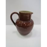 Circa 1943 Bourne & Son Ltd G-V1-R (George V1) stoneware jug. Price guide £10-15.