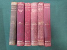 Loeb Classical Texts & Translations: 6 volumes, all special leather bound copies, early 20th century