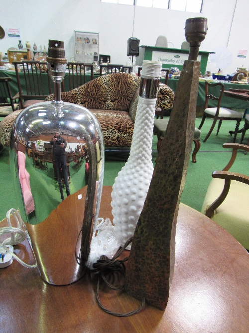 3 assorted table lamps. Price guide £5-10. - Image 2 of 2