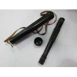 A USSR made telescopic sight in hard case. Price guide £15-20.