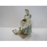 Royal Worcester figurine 'The Cook' from Upstairs Downstairs. Price guide £10-15.