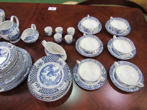 Large qty of Wood & Sons 'Yuan' tableware including tea set. Price guide £80-100. - Image 2 of 2