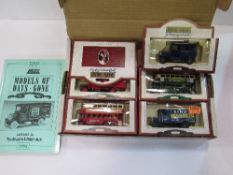 6 Lledo 'Days Gone' premier collection in original boxes. Price guide £18-25.