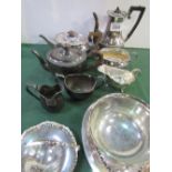 10 pieces of silver plate