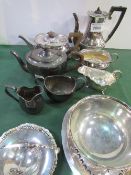 10 pieces of silver plate