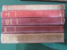 British topography: 5 volumes in the Methuen County series, an early 1900's Wiltshire, Cornwall,