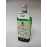 75cl bottle of Gordon's Special Dry London Gin, 40% vol, circa 1970's. Estimate £20-30.