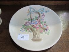 Clarice Cliff wall plate