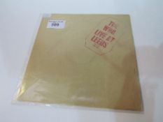 The Who Live at Leeds LP with all inserts original UK LP in very good condition. Estimate £50-60.